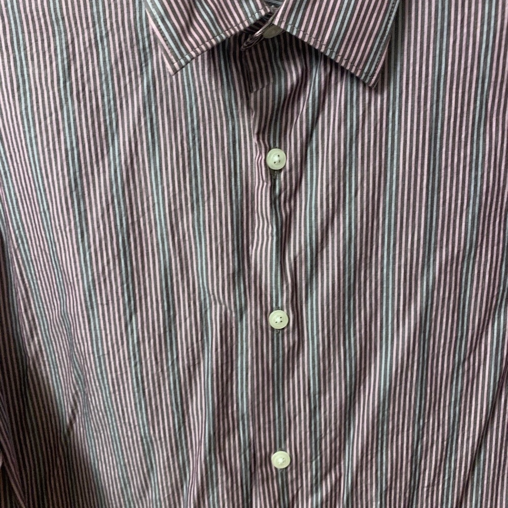 Perry Ellis Men’s Dress Shirt Size Large - Picture 6 of 6